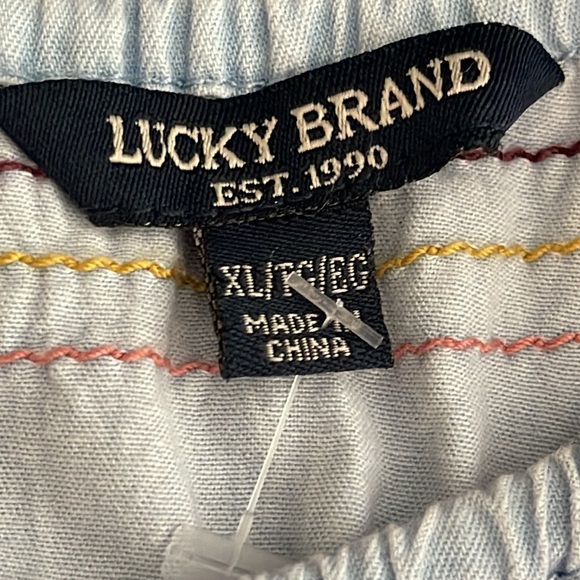 NWOT kid’s Lucky Brand embroidered fade dress XL - Picture 7 of 10